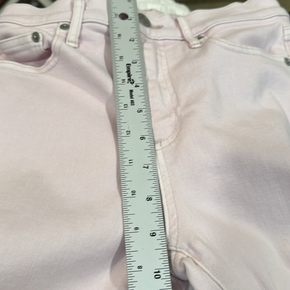 GAP 1969 Resolution True Skinny Jean Size 28R Light Pink - Picture 9 of 9